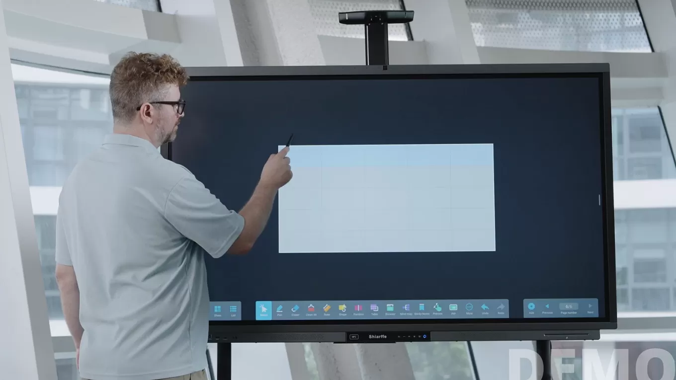 Interactive LCD Display (55/65/75/86 inch) Video