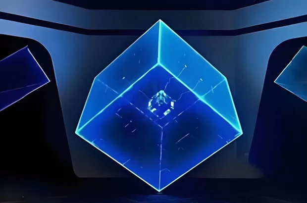 led cube screen