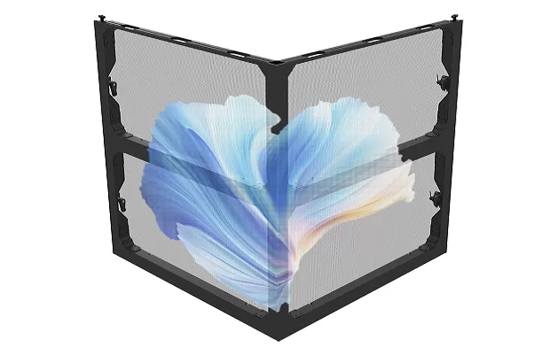 Direct-Drive Transparent Screen