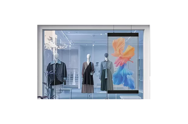 Direct-Drive Transparent Screen