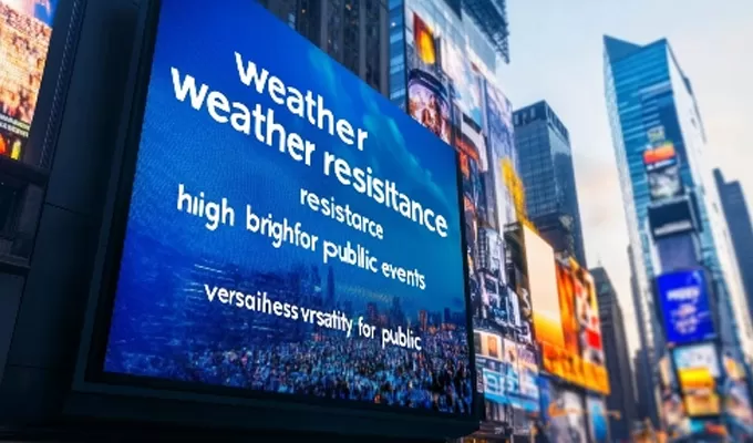 Enhance Events with Rental LED Displays