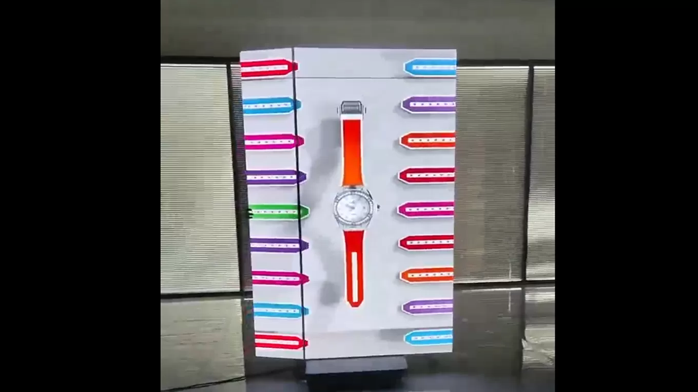 Tri-fold LED Poster Display Series（P1.538,P1.86,P2,P2.5,P3.076） Video close