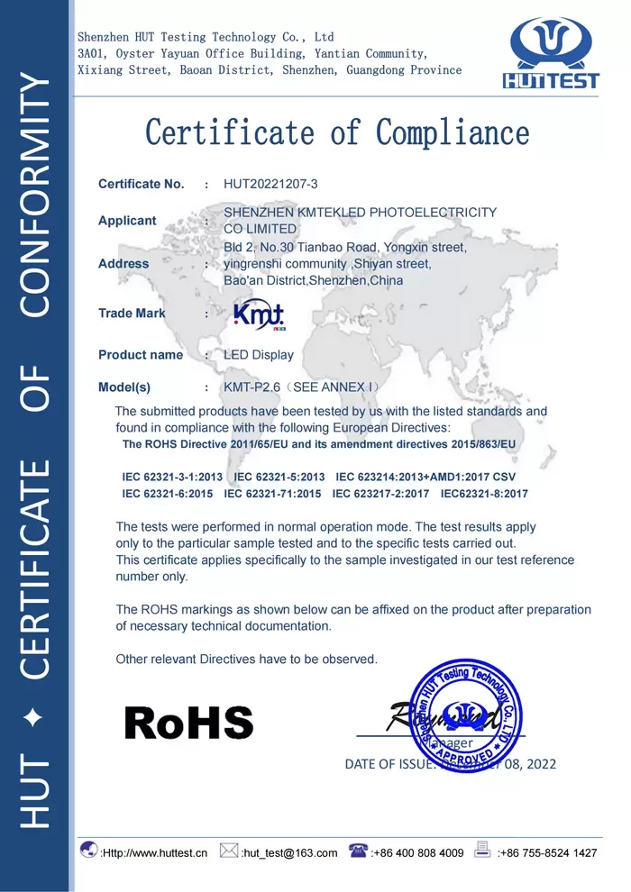 Qualification & Certifications