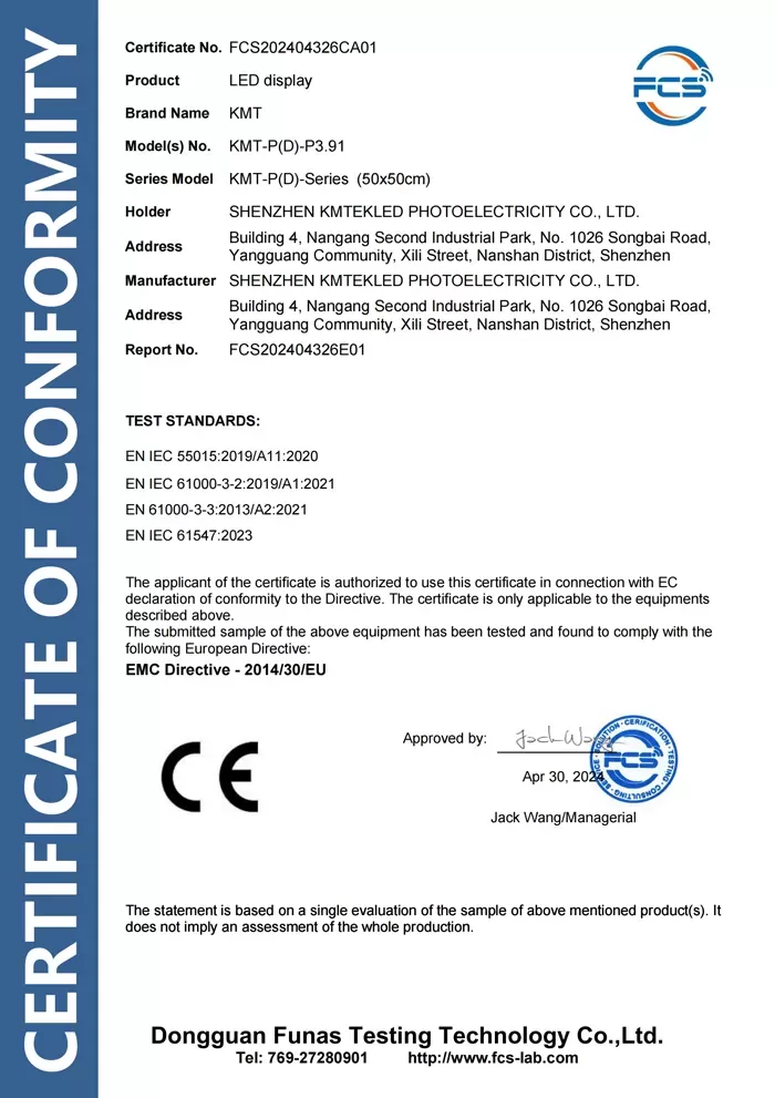 Qualification & Certifications