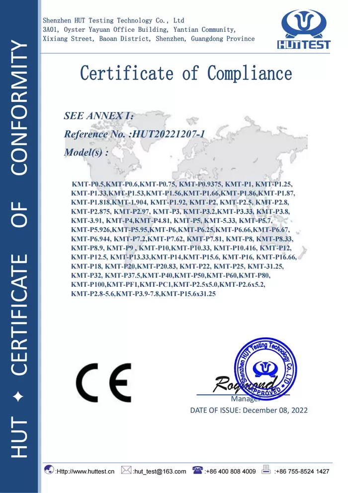 Qualification & Certifications