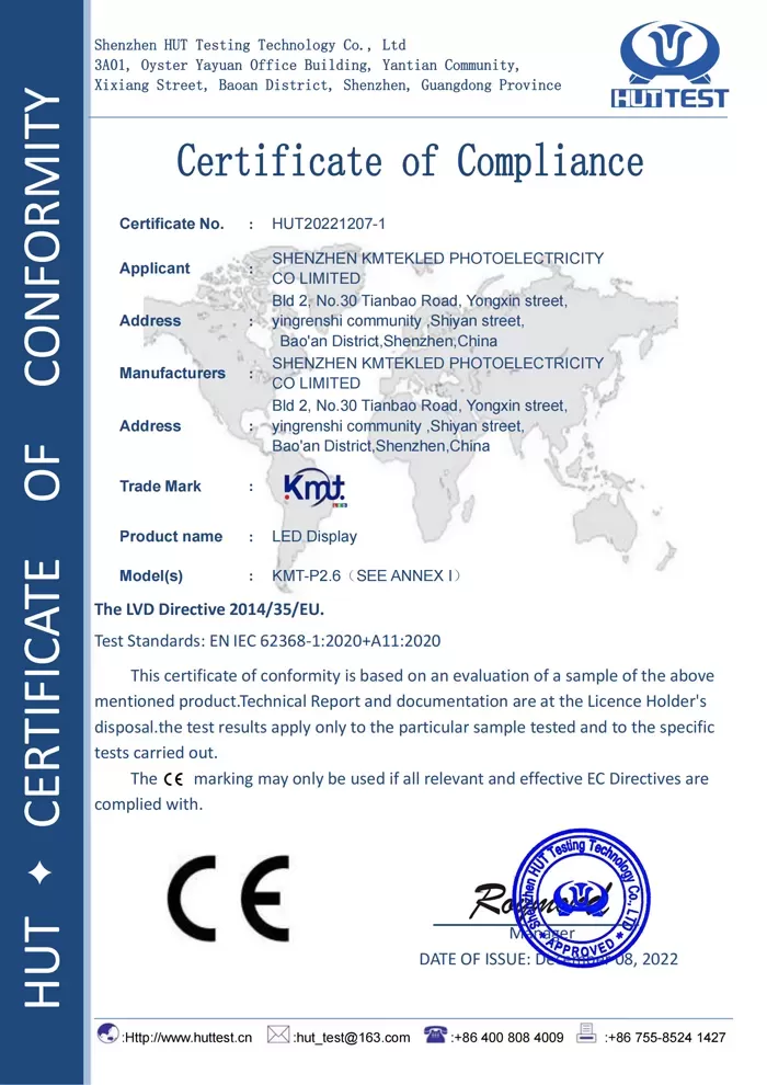 Qualification & Certifications